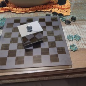 como jogar damas - tabuleiro de damas de vidro